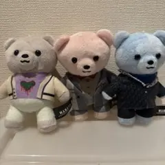 BE:FIRST SHUNTO モアプラスぬいぐるみ くま 3体セット BE:FIRST モアプラス くま ぬいぐるみセット 7体 ビーファースト