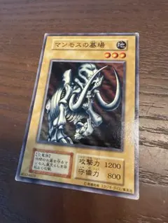 遊戯王 マンモスの墓場 1枚
