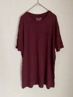 コロンビア クルーネック 半袖 Tシャツ バックプリント XL 濃紫 アウトドアのサムネイル