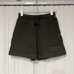 ESSENTIALS スウェットハーフパンツ オリーブグレー