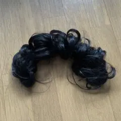 お団子ウィッグ ブラック ヘアアクセサリーのサムネイル