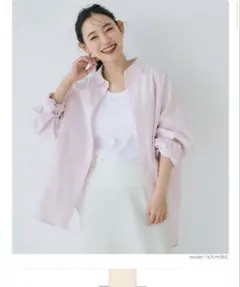 コカ（coca）/オックスドルマンボリュームスリーブシャツ ピンク