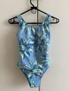 marie claire ワンピース水着 花柄 ブルーのサムネイル