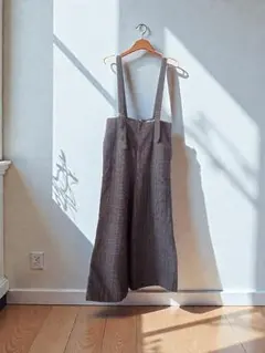 値下げ！CIAOPANIC TYPY チェック サロペット ウール混 Sサイズ