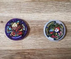 妖怪ウォッチ　妖怪メダル二枚セット
