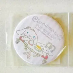 シナモン　ミルク　シナモンロール　非売品　ノベルティ　缶ミラー