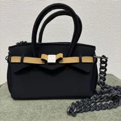 ♥【未使用】ラプチャー ネイプルズ ビジュー2way バッグ 黒