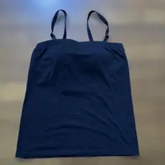 ユニクロXXL 黒 ストラップ付きブラトップ
