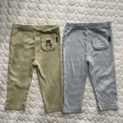 petit main ポケット付きレギンス 2点セット