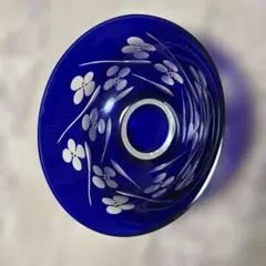【刻印有】ファベルジェ FABERGÉ クリスタル キャンドルホルダー ブルー 刻印有】ファベルジェ FABERGÉ クリスタル キャンドルホルダー ブルー