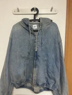 ジップパーカー 加工