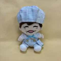 ちびぬい服　ぬい服　青×グレー　なにわ男子