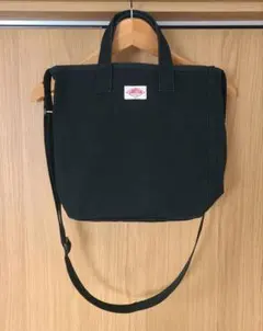 DANTON 　2way トート　ショルダーバック　ブラック