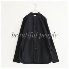 beautiful people タキシードシャツ 黒 150 ユニセックス