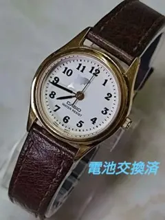 CASIO レディース腕時計 クォーツ イルカ 電池交換済のサムネイル