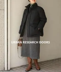 URBANRESEARCH DOORS サーモライトスタンド中綿ブルゾン