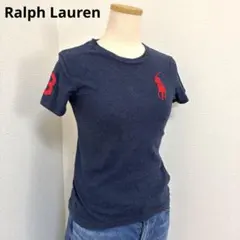 ポロラルフローレン ビッグポニー Tシャツ 130 XS ネイビー レッド 赤紺のサムネイル