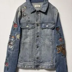 ZADIG&VOLTAIRE 刺繍デニム ジャケット ザディグエヴォルテールのサムネイル