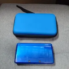 ニンテンドー3DS 本体 青 ケース付き