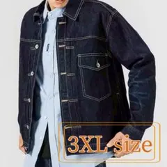 デニムジャケット Gジャン インディゴ　1stタイプ 濃紺 ネイビー 片ポケット