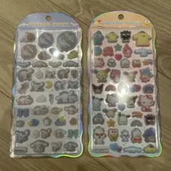 COTTON PUFFY シール　２つセット　サンリオ　シナモン