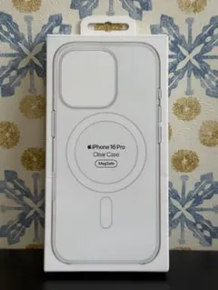 iPhone 16 Pro Clear Case (MagSafe対応)