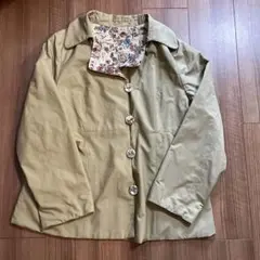 花柄キルティングジャケット