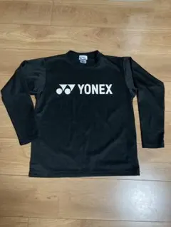 SS YONEX ブラック ロングスリーブシャツ