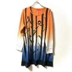 graniphグラニフ【F】トレーナーワンピース♡ロング