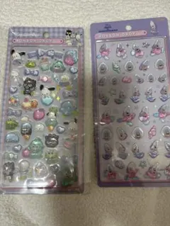 ボンドロ　サンリオ　はぴだんぶい　ヤングオイスター　バツ丸　ポチャッコ