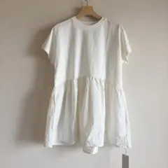 UNFILO アンフィーロ フレアシルエット Tシャツ カットソー Mのサムネイル