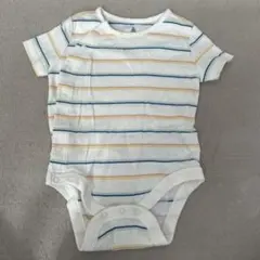 baby gap ストライプロンパース 3-6ヶ月
