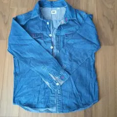 UNIQLO KIDS デニムシャツ 150cm