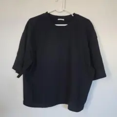 レディース黒 XL 半袖シャツ