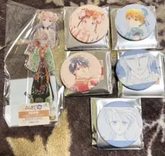 ふしぎ遊戯　当たり付き一撃コレクション　特大アクリルスタンド　缶バッジ全種セット テレビアニメ-ション「ふしぎ遊戯」』の当たり付き一撃コレクション