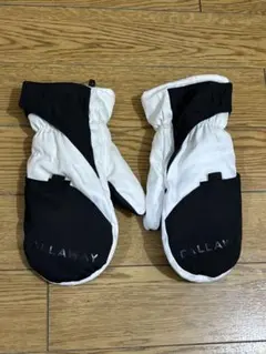 CALLAWAY ゴルフ ミトン 白/黒　ぬくぬく手袋