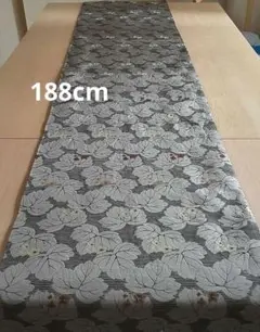 帯リメイク テーブルランナー 約188cm 蔦模様のサムネイル