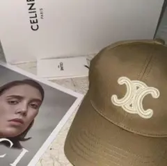 希少⭐︎CELINE ベースボールキャップ　ベージュ 楽天市場】セリーヌ CELINE ベースボールキャップ レディース
