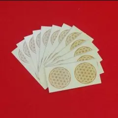 神聖幾何学模様シール 防水 カッティングステッカー スピリチュアル ヤントラ