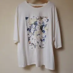 H&M デザインTシャツ　L