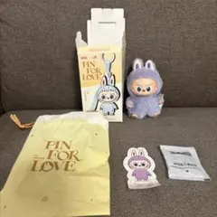 ラブブ イニシャル ？ぬいぐるみ アルファベット Labubu 【正規品】