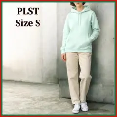 【美品】プラステ ライトバルーン リラックスパーカー グリーン S PLST 春