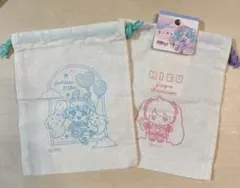 初音ミク 巾着　セリア　セット