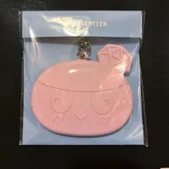 SEVENTEEN セブチ NEW_ ボンボンイ 缶バッジホルダー ピンク
