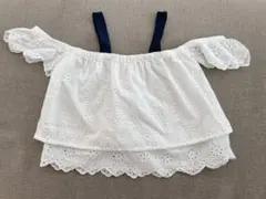 ZARA girl オフショルレースブラウス
