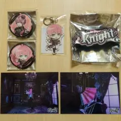 騎士A てるとくん 缶バッジ ブロマイド アクキー ラバーバンド 騎士X