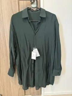 ROPÉ PICNIC ダークグリーン 長袖シャツ 新品タグ付き