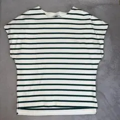 acne/アクネ　ボーダーT グリーンのサムネイル