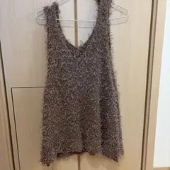 スタジオクリップ　Vネック ノースリーブ トップス