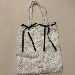 OLIVE des OLIVE ノベルティー ドットリボン トートバッグのサムネイル